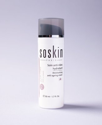 Soskin Зволожуючий омолоджуючий крем (з вітамінами a, e, f) – Moisturizing anti-ageing cream 50ml 10140 фото