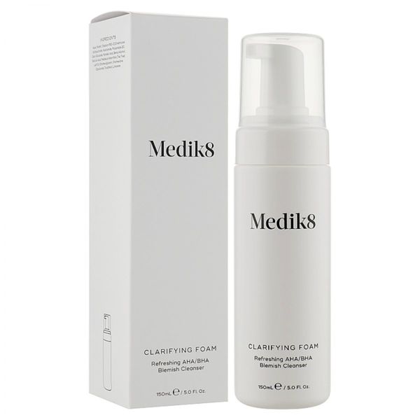 Medik8 Очищающая пенка для проблемной кожи Clarifying foam 150ml 2 фото