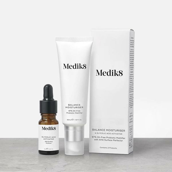 Medik8 Balance Moisturiser & Glycolic Acid Activator увлажняющий крем с пробиотиками 1837208006 фото