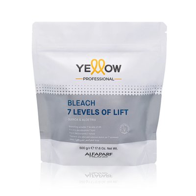 Yellow BLEACH Пудра для обесцвечивания волос 7 тонов 500 г PF018320 фото