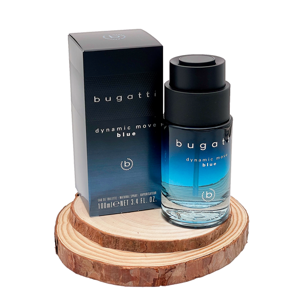 Bugatti Туалетна вода для чоловіків Dynamic Move blue 100ml 41217 фото