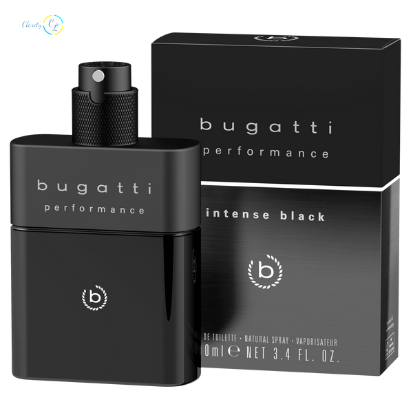 Bugatti Туалетна вода для чоловіків Performance Intense black 100ml 4051395413186 фото