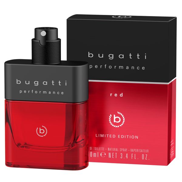 Bugatti Туалетная вода для мужчин Performance Red 100ml 4051395413162 фото