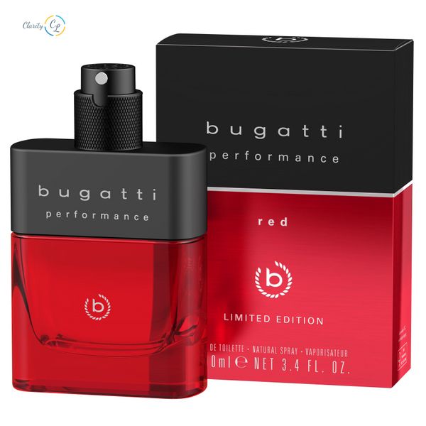 Bugatti Туалетна вода для чоловіків Performance Red 100ml 4051395413162 фото