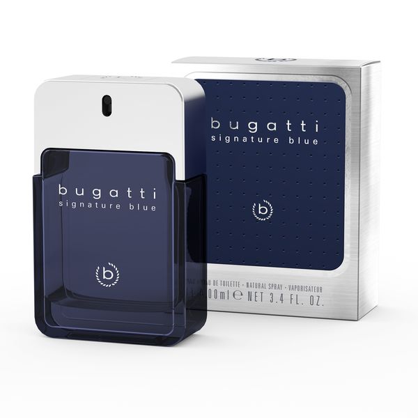 Bugatti Туалетна вода для чоловіків Signature Blue 100ml 40217 фото