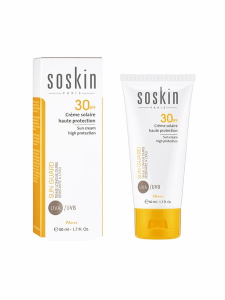 Soskin Солнцезащитный крем SPF 30+ – Sun Cream Very High Protection SPF30 70430 фото