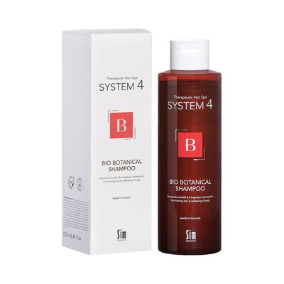 Sim Sensitive Біо Ботанічний шампунь від випадіння волосся System 4 B Bio Botanical Shampoo 250 мл 11330 фото