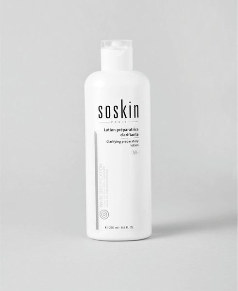 Soskin Осветляющий подготовительный тоник-эксфолиант – Clarifying preparatory lotion 250ml 1821732161 фото