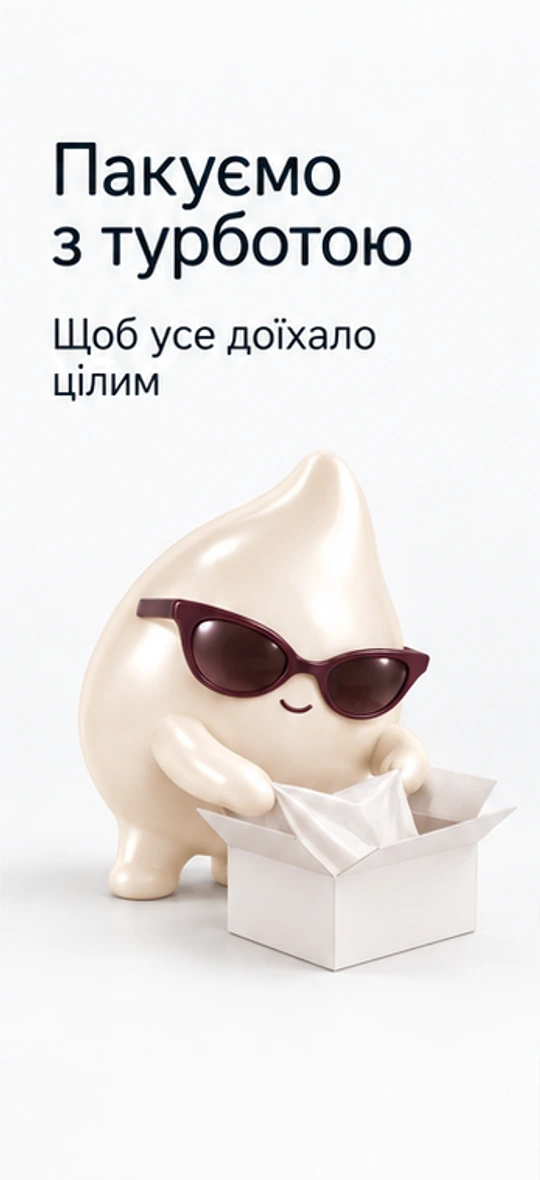 Пакуємо з турботою — щоб усе доїхало цілим