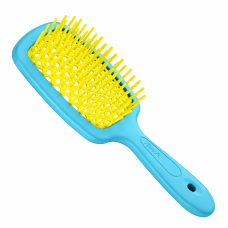 Janeke Superbrush Щітка для волосся Голуба з жовтим