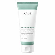 Пінка для вмивання для чутливої шкіри Anua Heartleaf Succinic Moisture Cleansing Foam 150 мл