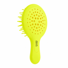Мініщітка для волосся Janeke Superbrush Mini, яскраво-жовта