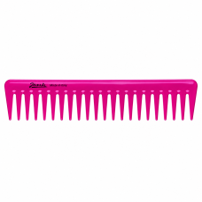 Широкий гребень Janeke Supercomb, неоново-розовый