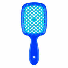 Щітка для волосся Janeke Superbrush Small, синя з блакитним