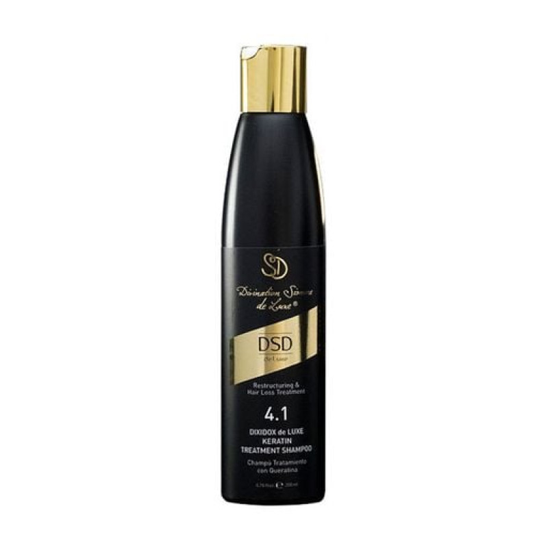 Відновлювальний шампунь для волосся DSD de Luxe 4.1 Keratin Treatment Shampoo з кератином, 200 мл