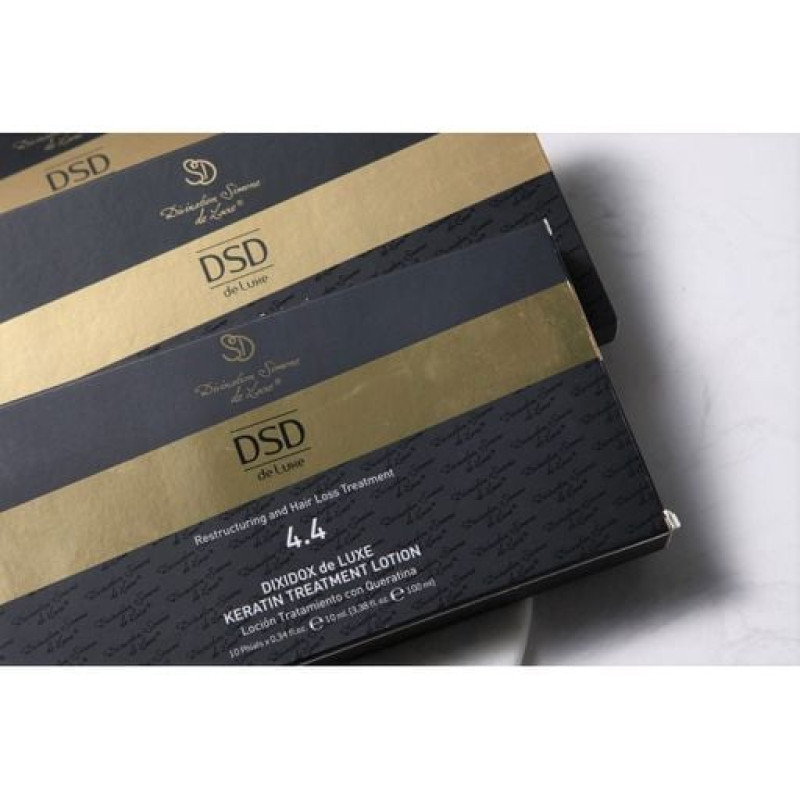 Відновлюючий лосьйон з кератином - DSD de Luxe 4.4 Dixidox Keratin Treatment Lotion 10*10 мл