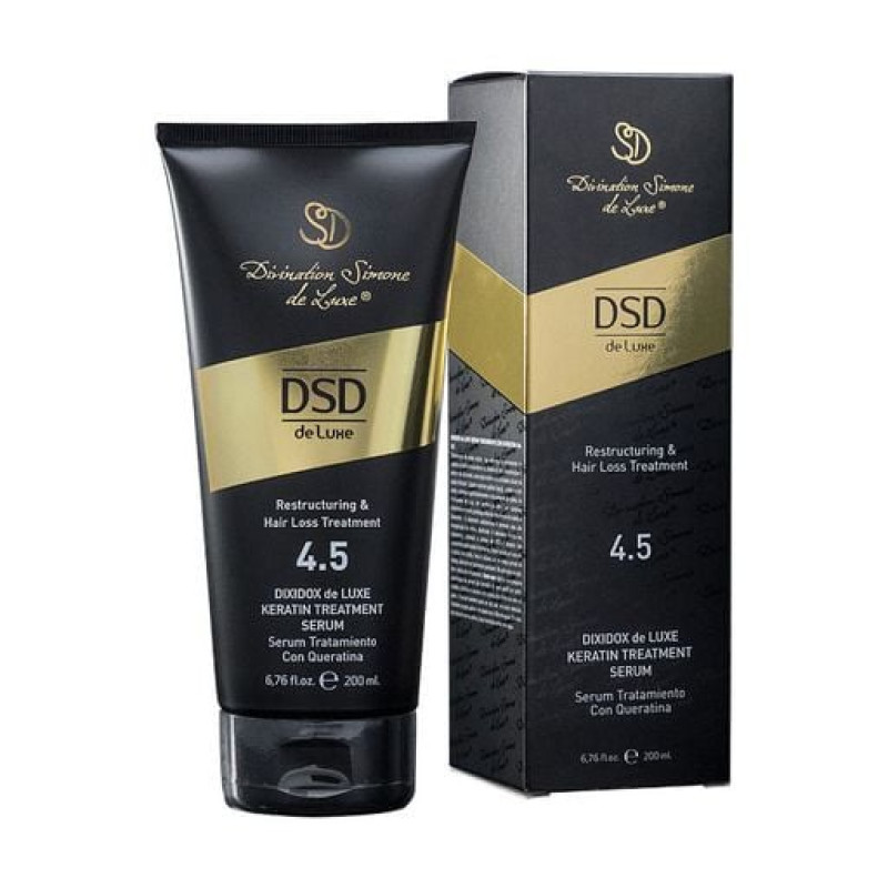 Відновлювальна сироватка для волосся DSD de Luxe 4.5 Keratin Treatment Serum з кератином, 200 мл