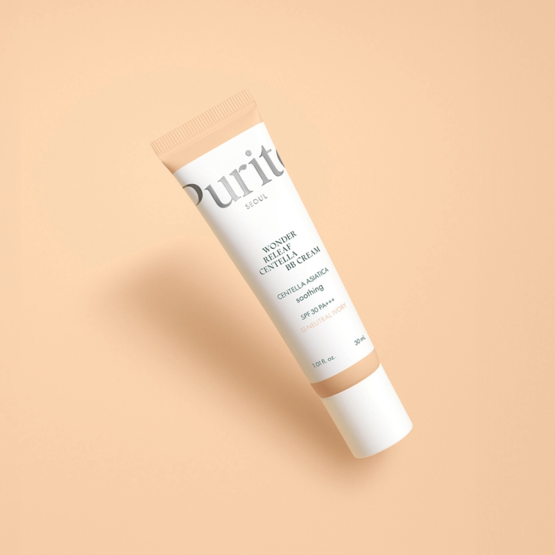 BB-крем з екстрактом центелли Purito Seoul Wonder Releaf Centella BB Cream SPF 30 PA+++, #13 Neutral Ivory, 30 мл