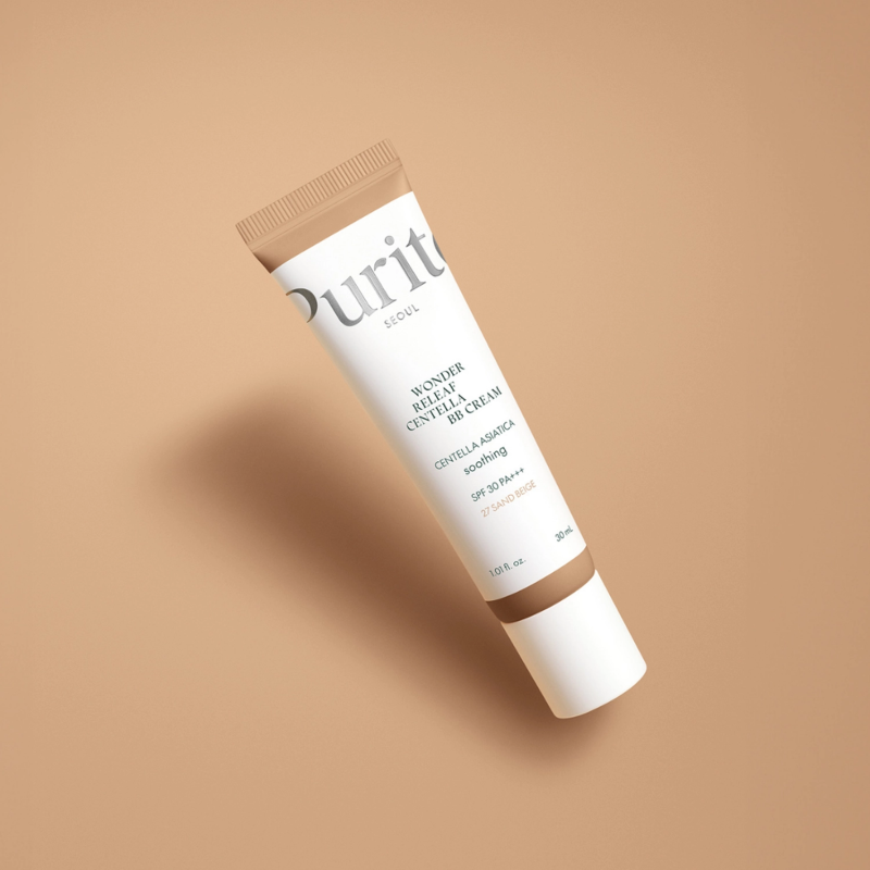 BB-крем з екстрактом центелли Purito Seoul Wonder Releaf Centella BB Cream SPF 30 PA+++, #27 Sand Beige, 30 мл