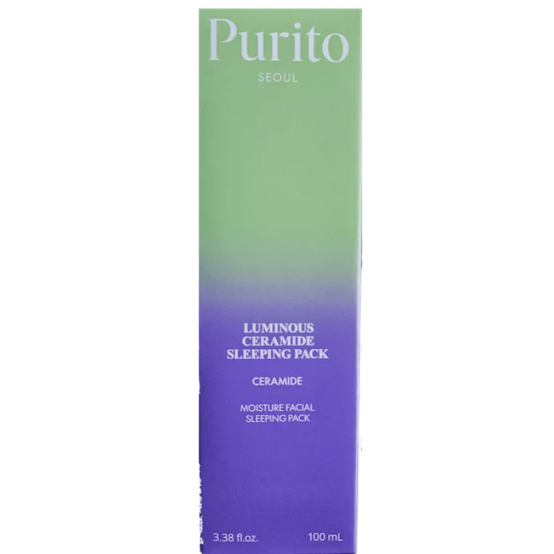 Регенеруюча нічна крем-маска Purito Seoul Luminous Ceramide Sleeping Pack, 100 мл