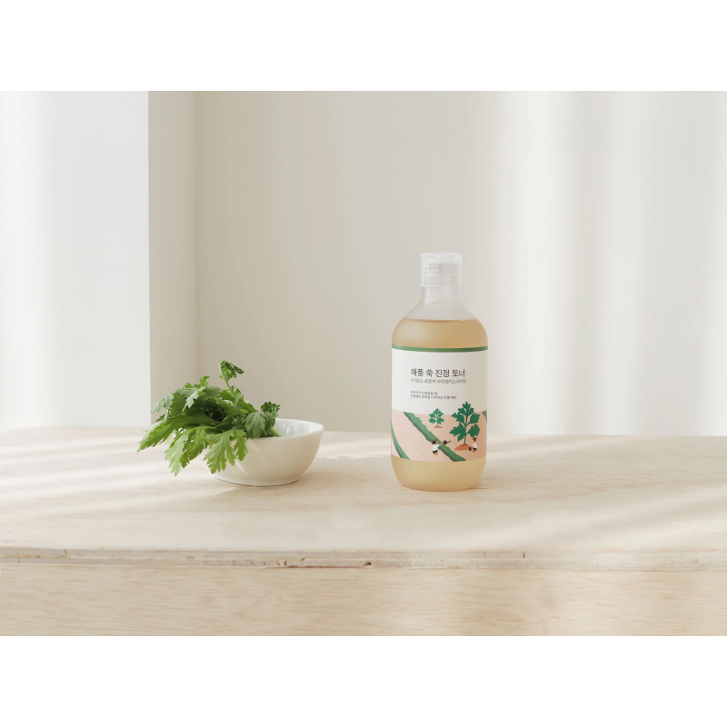 Успокаивающий тонер с экстрактом полыни Round Lab Mugwort Calming Toner, 300 мл