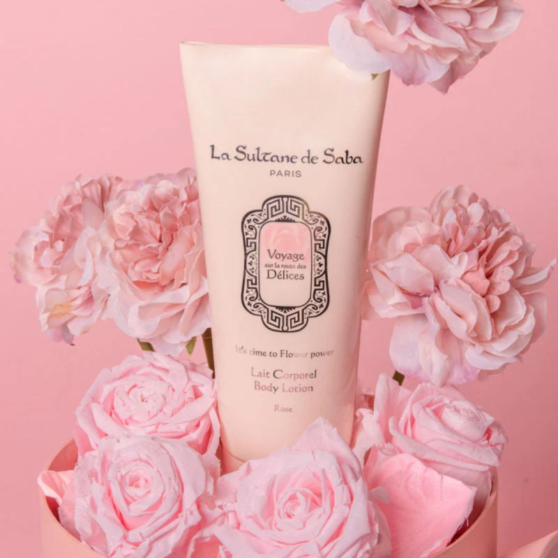 Молочко для тела с розой La Sultane de Saba Body Lotion Rose, 200 мл
