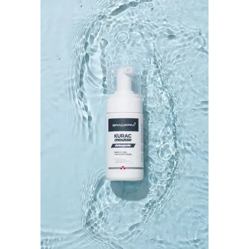 Делікатна пінка для вмивання BRADERM Kurac Mousse, 100 мл