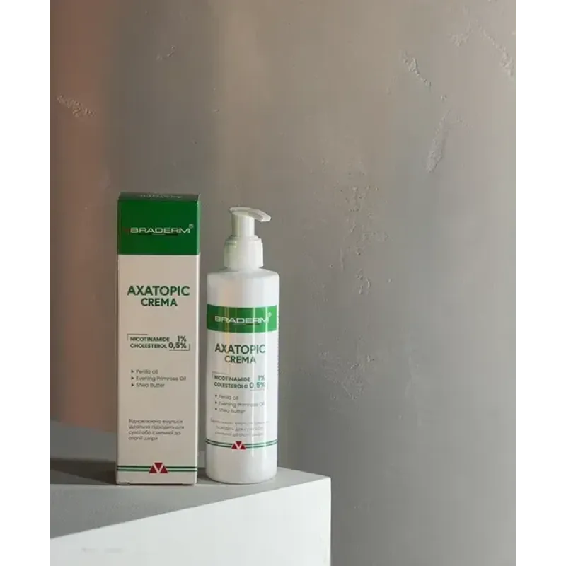 Зволожувальна емульсія BRADERM Axatopic Cream, 250 мл
