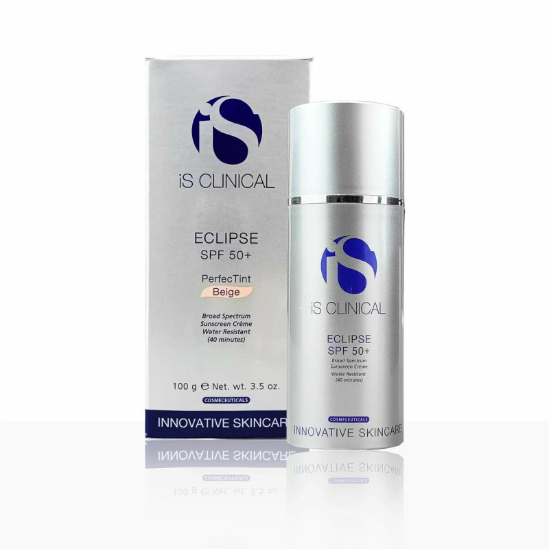 Тонирующий солнцезащитный крем для лица IS Clinical ECLIPSE SPF 50 PERFECTINT BEIGE 100г