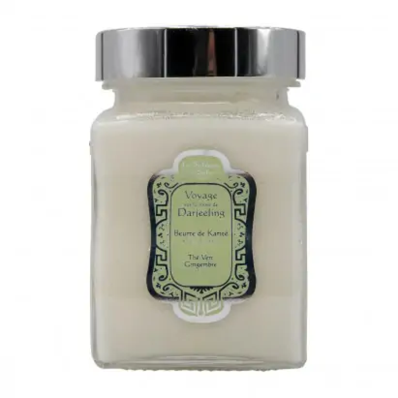 Масло карите Зеленый чай и имбирь La Sultane De Saba Shea Butter The Vert Gingembre 300 мл