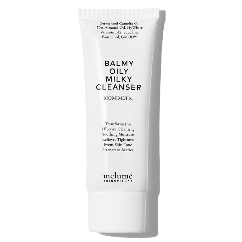Освітлювальний зволожувальний бальзам для очищення шкіри Melumé Balmy Oily Milky Cleanser 20 мл
