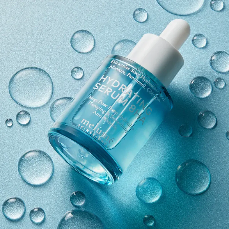 Зволожувальна сироватка з 8-ма видами гіалуронової кислоти Melume Hydrating Serum 8HA, 30 мл