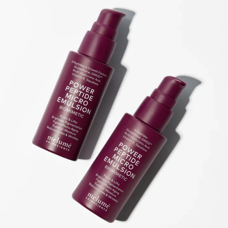 Пептидна мікроемульсія для омолодження шкіри Melume Power Peptide Micro Emulsion, 30 мл
