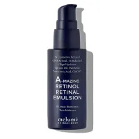 Нічна мікроемульсія з ретиноїдом і ретиналем Melume A-mazing Retinol Retinal Emulsion, 30 мл
