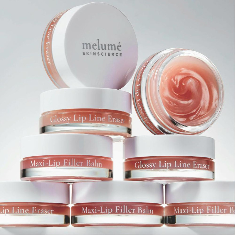 Бальзам-філер для збільшення об'єму губ MELUME Glossy Lip Line Eraser Maxi-Lip Filler Balm, 13 г