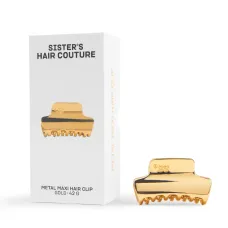 Металлическая заколка для волос Sister's Aroma Gold Maxi