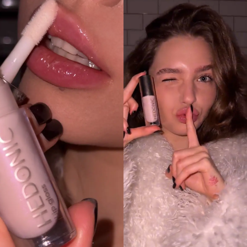 Блеск для губ HEDONIC Peptide Lip Gloss 01 Milk It, 10 мл