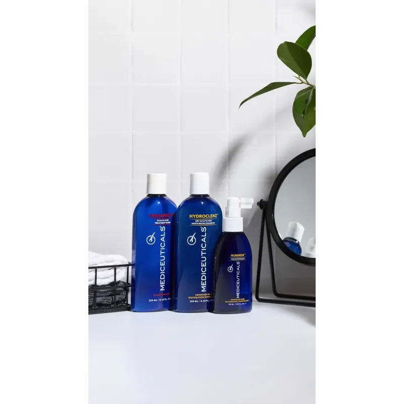Набір проти випадіння та стоншення волосся у чоловіків (для сухого волосся) Mediceuticals Advanced Hair Restoration Kit