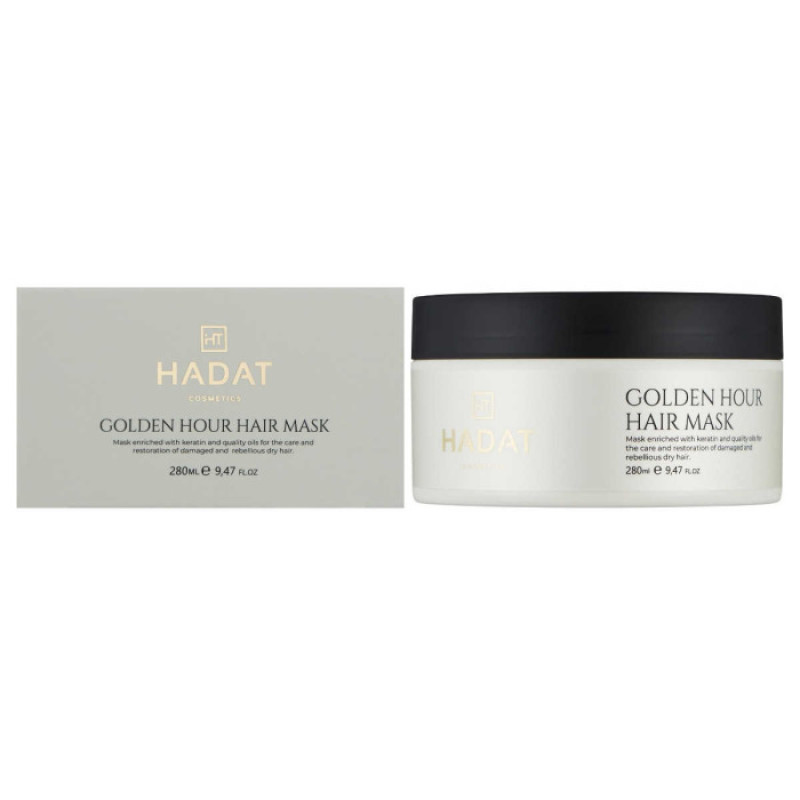 Iнтенсивно відновлююча маска - Hadat Golden Hour Hair Mask, 280 мл