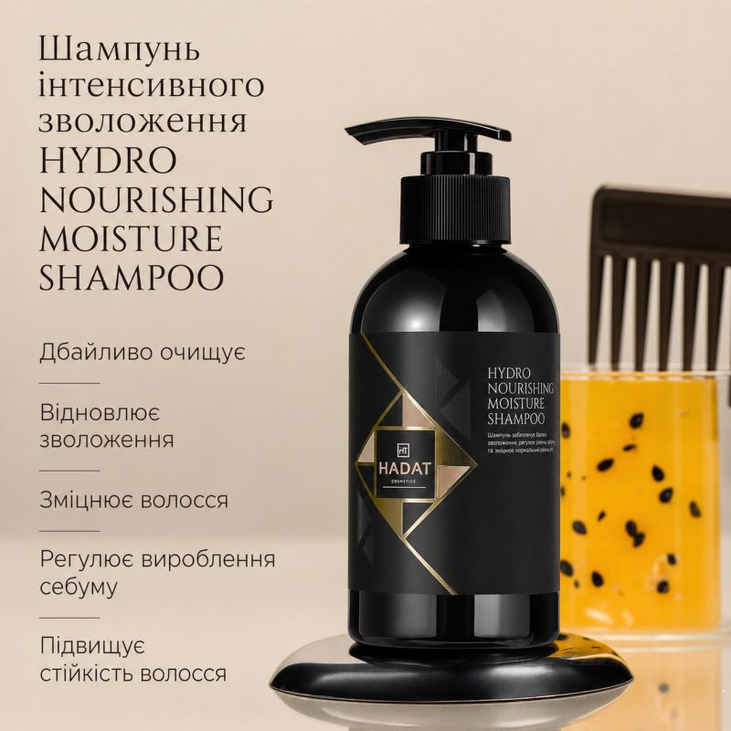 Зволожуючий Шампунь для Волосся Хадат Moisture Shampoo - Hadat Hydro Nourishing Moisture Shampoo 250ml