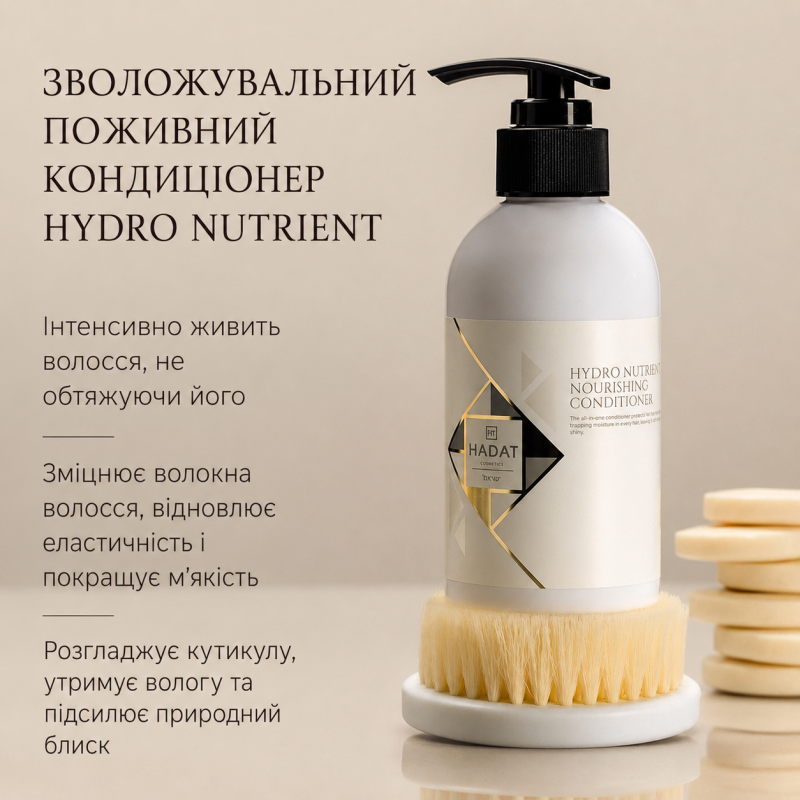 Увлажняющий Кондиционер для Волос Хадат Nourishing Conditioner - Hadat Cosmetics Hydro Nutrient Nourishing Conditioner 250ml