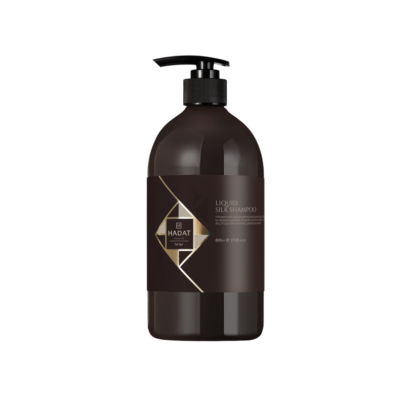Шампунь для Восстановления Сияния и Блеска Волос «Жидкий Шелк» Hadat Liquid Silk Shampoo 800мл