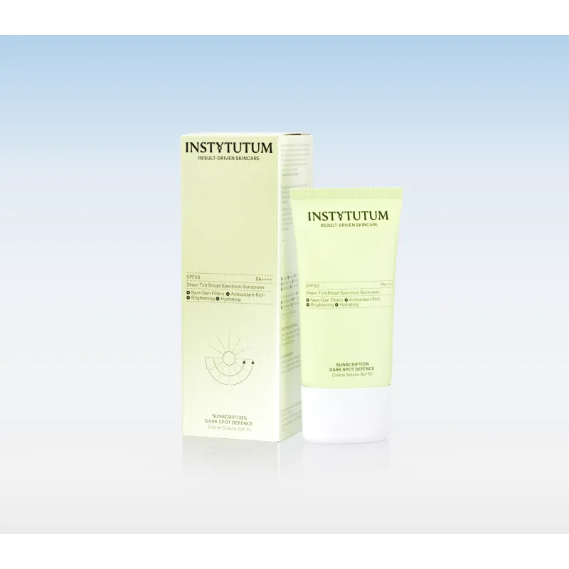 Солнцезащитный крем для лица против пигментации Instytutum Sunscription Dark Spot Defence SPF50 Next-Gen, 50 мл