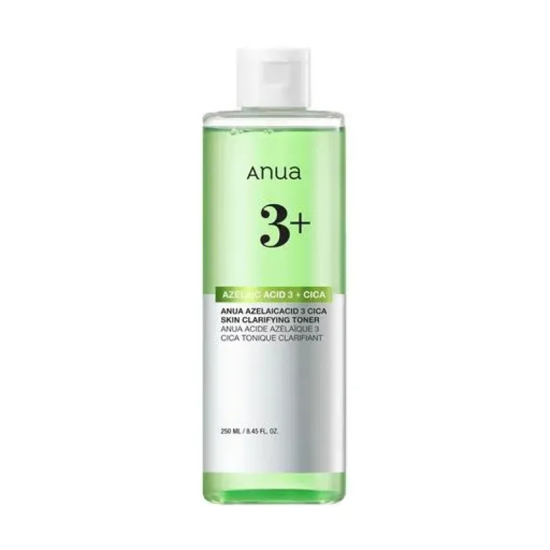 Тонер для лица Anua Azelaic Acid 3 Cica Skin Clarifying Toner с азелаиновой кислотой 3% и центеллой азиатской, 250 мл