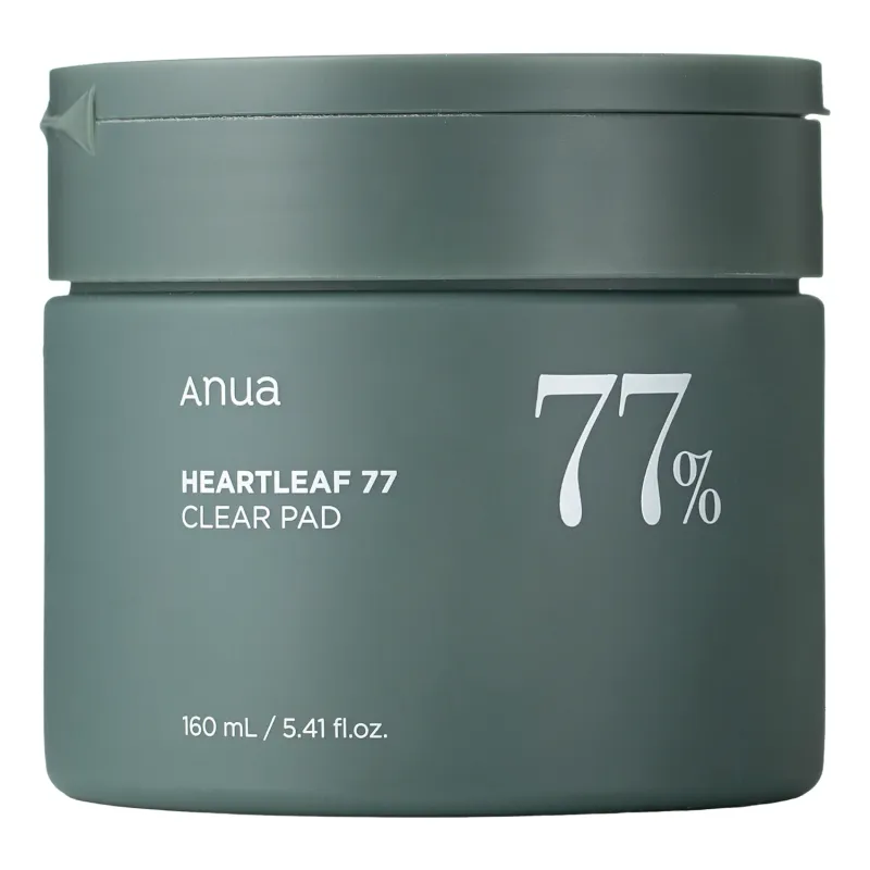 Тонер-пады для лица Anua Heartleaf 77% Clear Pad, 160 мл, 70 шт