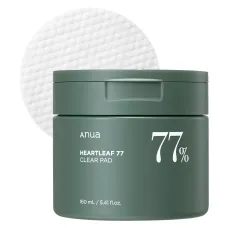 Тонер-пады для лица Anua Heartleaf 77% Clear Pad, 160 мл, 70 шт