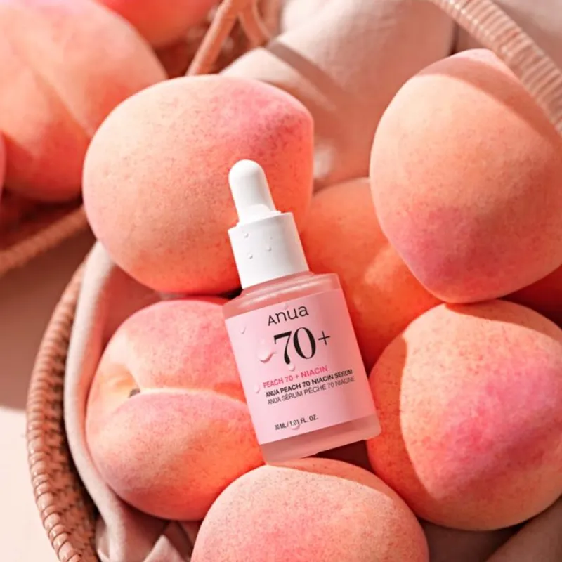 Сыворотка для лица Anua Peach 70% Niacin Serum с ниацинамидом, 30 мл