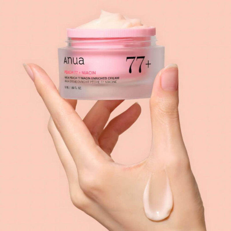 Увлажняющий крем для лица Anua Peach 77% Niacin Enriched Cream, 50 мл