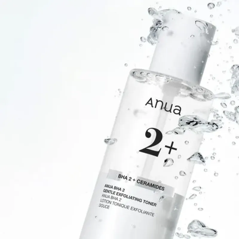 Нежный отшелушивающий тоник для лица Anua BHA 2% Gentle Exfoliating Toner, 150 мл