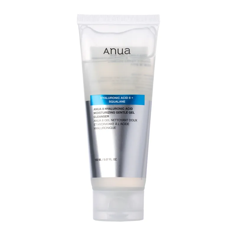 Гель для умывания Anua 8 Hyaluronic Acid Moisturizing Gentle Gel Cleanser, 150 мл